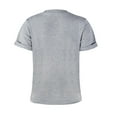 thumbnail image 2 of Cnins Youth Boys Funny Announcement Hemp Gray T-Shirt, Juniors, 2 of 4