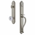 thumbnail image 4 of Grandeur Arc S Grip Single Cylinder Handleset with Fontainebleau Interior Knob, 4 of 5