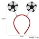thumbnail image 5 of Artículos para fanáticos del fútbol: diademas elásticas de plástico y tela personalizadas para el cabello, para eventos deportivos., 5 of 5