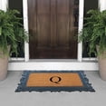 thumbnail image 3 of A1HC Natural Rubber & Coir 24x36 Monogrammed Doormat For Front Door, Anti-Shed Treated Durable Doormat for Outdoor Entrance, Heavy Duty, Low Profile, Easy to Clean, Long Lasting Front Porch Entry Rug, 3 of 7