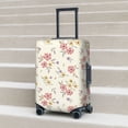 thumbnail image 6 of Gukieu Floral Print Suitcase Protective Cover, Elastic Zipper Buckle Suitcase Protective Cover, Suitable for Travel, Business Trip-Small, 6 of 7
