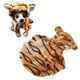 thumbnail image 2 of Atuendo cálido y elegante para perro para otoño/invierno, talla M Lindo disfraz de tigre para Halloween, 2 of 8