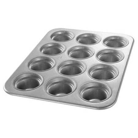 - CHICAGO METALLIC 43555 Large Crown Muffin Pan, 12 Moulds