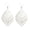Silver, variant on Large Peacock Dangles Hypoallergenic Earrings for Sensitive Ears Made with Plastic Posts