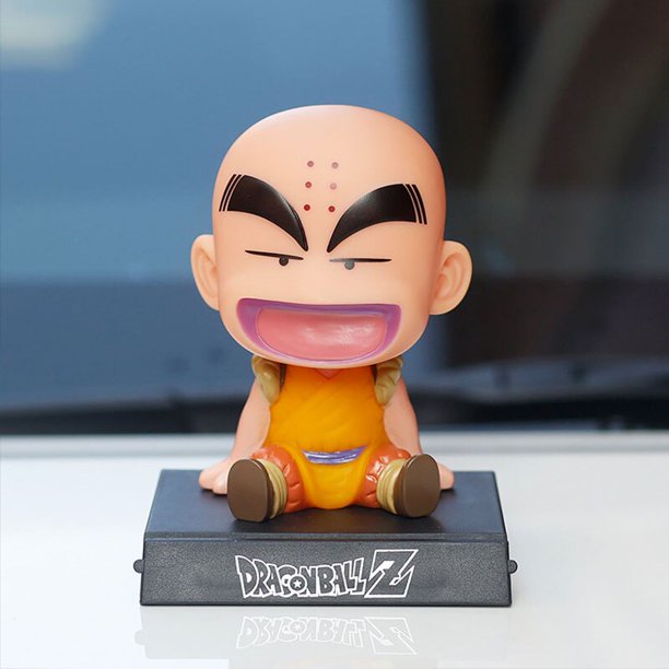 Figuras de acción de Dragon Ball para niños, muñecos de cabeza agitadora, Goku, Vegeta, Kawaii, adornos de escritorio para coche, soporte para teléfono, "I OPP Bag 10-12cm" Fivean Toy model