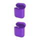 thumbnail image 4 of Funda de silicona superfina sweethay para Airpods impermeable 2piezas Púrpura, 4 of 5
