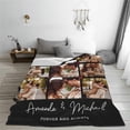 thumbnail image 3 of Couvertures pour Cadeaux de Couples Couverture Personnalisée Photo, 3 of 9