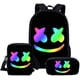 thumbnail image 1 of Mochila Escolar Estuche De Lápices De 3 Piezas, Bolso De Hombro, Mochila Escolar De Utilidad Para Adolescentes Para Adolescentes Y Estudiantes,11 Feliz Sencillez, 1 of 5