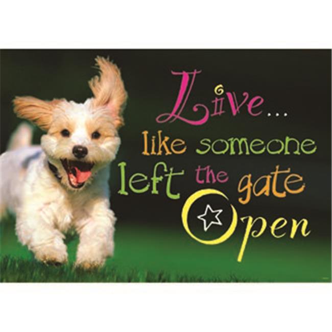 live like someone left the gate open argus poster