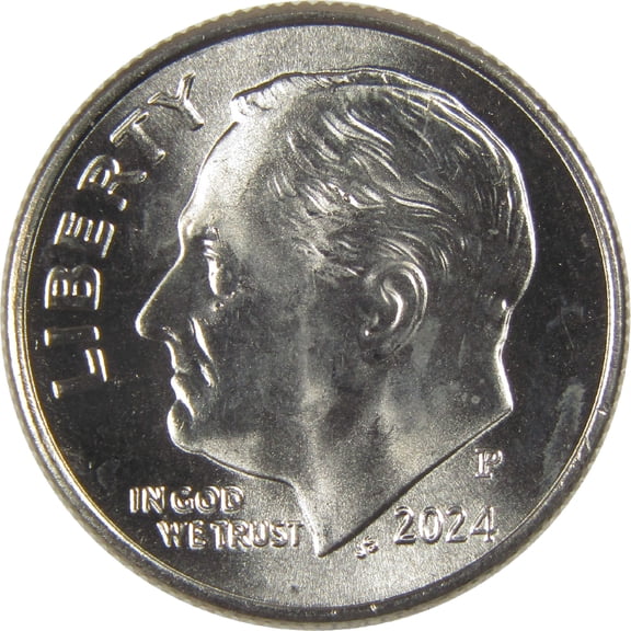 2024 P Roosevelt Dime Uncirculated Clad 10c Coin