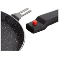 thumbnail image 2 of Aluminium 2 Piece Non-Stick Cookware Set with Detachable Handle| Granite Finish, 2 of 7