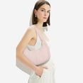 thumbnail image 4 of HUISZJ Puffer Crescent Bag, Quilted Shoulder Bag with Zipper, Adjustable Strap Underarm Shoulder Bag for Work Travel, 4 of 9