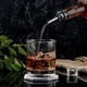 thumbnail image 5 of Juego de 12 tapones para botellas, acero inoxidable/caucho, tamaño universal, negro/plata, 5 of 6