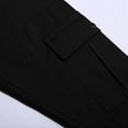 thumbnail image 6 of GBSYEWXS Trousers For Little Boys Kids Size 6-7 Years Cargo Relaxed Comfortable Comfort Waist Black Pants, 6 of 8