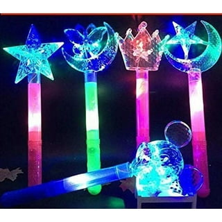 NAMOARLY Children's Luminous Windmill Flashing Pinwheel Toy Girl Toys Age  8-10 Years Old Light up Led Glowing Stick Fairy Wand Kid Toys Glowing