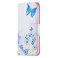 thumbnail image 6 of Wallet Case for iPhone 13 Pro Max,PU Leather Flip Folio Magnetic Closure Slim Shell Dual Layer Heavy Duty Protective Bumper Card Holder Book Case for Apple iPhone 13 Pro Max,Butterfly Flower, 6 of 7