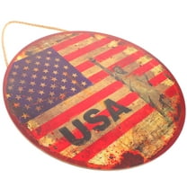 unbranded  Tiki Bar Decorations Vintage Woodblock Painting Living Room Elegant