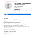 thumbnail image 2 of Rear Brake Rotor - Compatible with 2018 - 2021 Chevy Equinox 2019 2020, 2 of 2