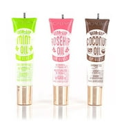 Broadway Vita-Lip Clear Lip Gloss 0.47oz/14ml (3PCS - Mint & Coconut & Rosehip Oil)