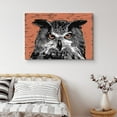 thumbnail image 1 of PixonSign Canvas Print Wall Art Graphic Comic Book Owl Animals Wilderness Illustrations Pop Art Rustic Portrait Expressive Multicolor Ultra for Living Room, Bedroom, Office - 32"x48", 1 of 5