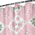 thumbnail image 3 of Pioneer Flower Floral Print Pattern Shower Curtain 72"x84", Bathroom Decorative Shower Curtain Set with 12 Hooks, Waterproof Washable, 3 of 6