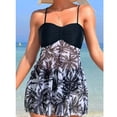 thumbnail image 4 of Delconic Women Swimsuit With Shorts Flowy Two Piece Swimsuits Bathing Swimwear, 4 of 4