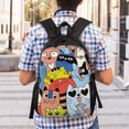 thumbnail image 2 of Gaeub Funny Cats Print Unisex Backpacks, College Bookbag,Daypack with Padded 15" Laptop Sleeve,for School, Work, and Travel, 2 of 2