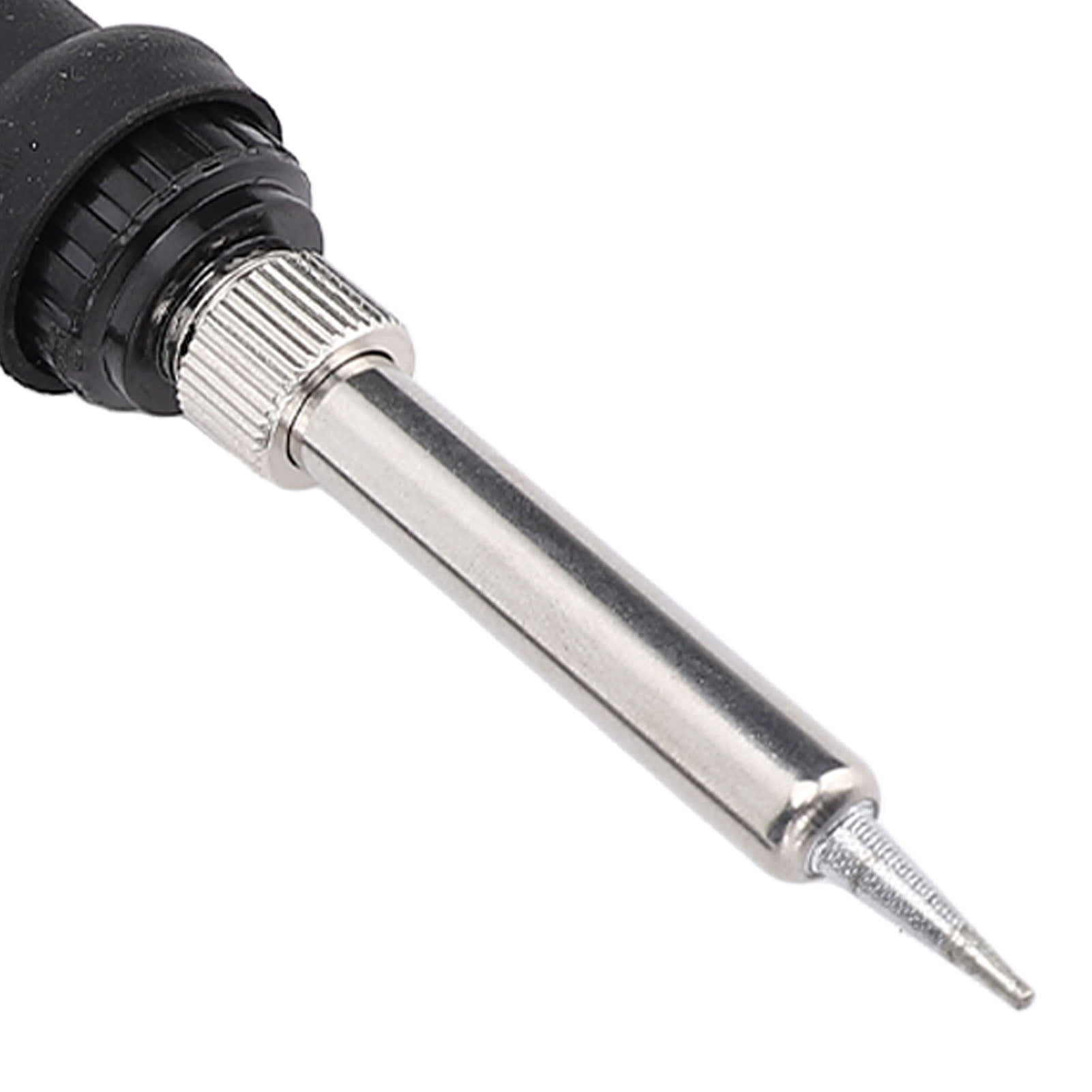 LAZIOEGR 50W 24V Soldering Iron Handle Silicone Aluminum Soldering Station Replacement Pencil Welding Tool with 5 Holes, 8.5 inches / 21.6 cm