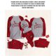 thumbnail image 4 of Matsuzay Pijama de Navidad para padres e hijos, traje de manga larga con estampado de pantalones superiores, ropa de dormir para mujer Kits de decoración para fiestas Mujeres METRO, 4 of 6