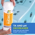 thumbnail image 5 of FROG DropH pH and Total Alkalinity Decreaser for Hot Tubs and Swim Spas - 3 lb Bottle with TruDose Measuring Cap for Easy Maintenance & Balancing - 1 Pack, 5 of 8