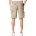 thumbnail image 2 of UNIONBAY Mens Flex Waist Cargo Shorts Color: Dugout, Size: 34, 2 of 5