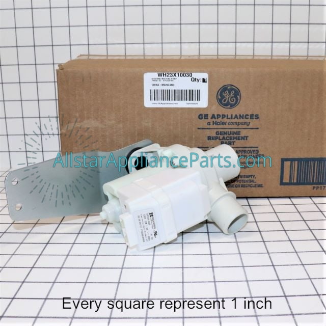 GE Washing Machine Drain Pump WH23X10030