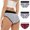 Wine, variant on jjayotai Womens Underpants Clearance 3PC Women's Comfortable High Waisted Panties Cotton Women's Physiological Underpants
