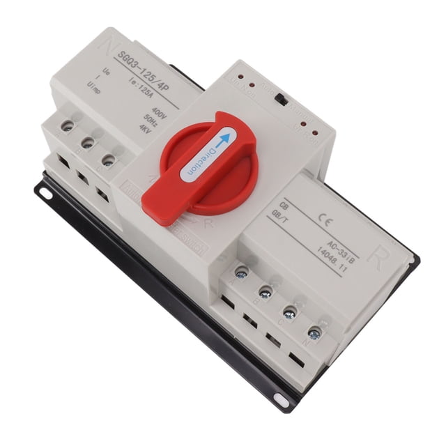 Interruptor de transferencia automática, transferencia automática de doble potencia Interruptor de transferencia automática de doble potencia V Interruptor de transferencia automática de doble potencia Funciones mejoradas