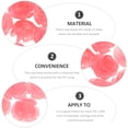 thumbnail image 3 of 50 cuentas de concha de rosa talladas para rezar, suministros para hacer pulseras y joyas., 3 of 8