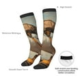 thumbnail image 4 of Balery Hiking Duck Calcetines novedosos Calcetines deportivos Calcetines hasta la rodilla Calcetines de algodón Calcetines originales y geniales, 4 of 6