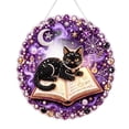 thumbnail image 2 of Diamond Painting Halloween Hanging Ornaments Spooky Decor Kit, 2 of 6
