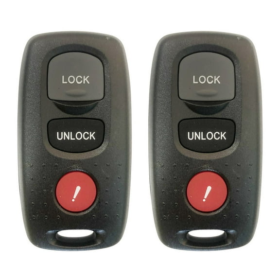 2 Car Key Fob Keyless Entry Remote fits 2007 2008 2009 Mazda 3 (KPU41794, 41794)
