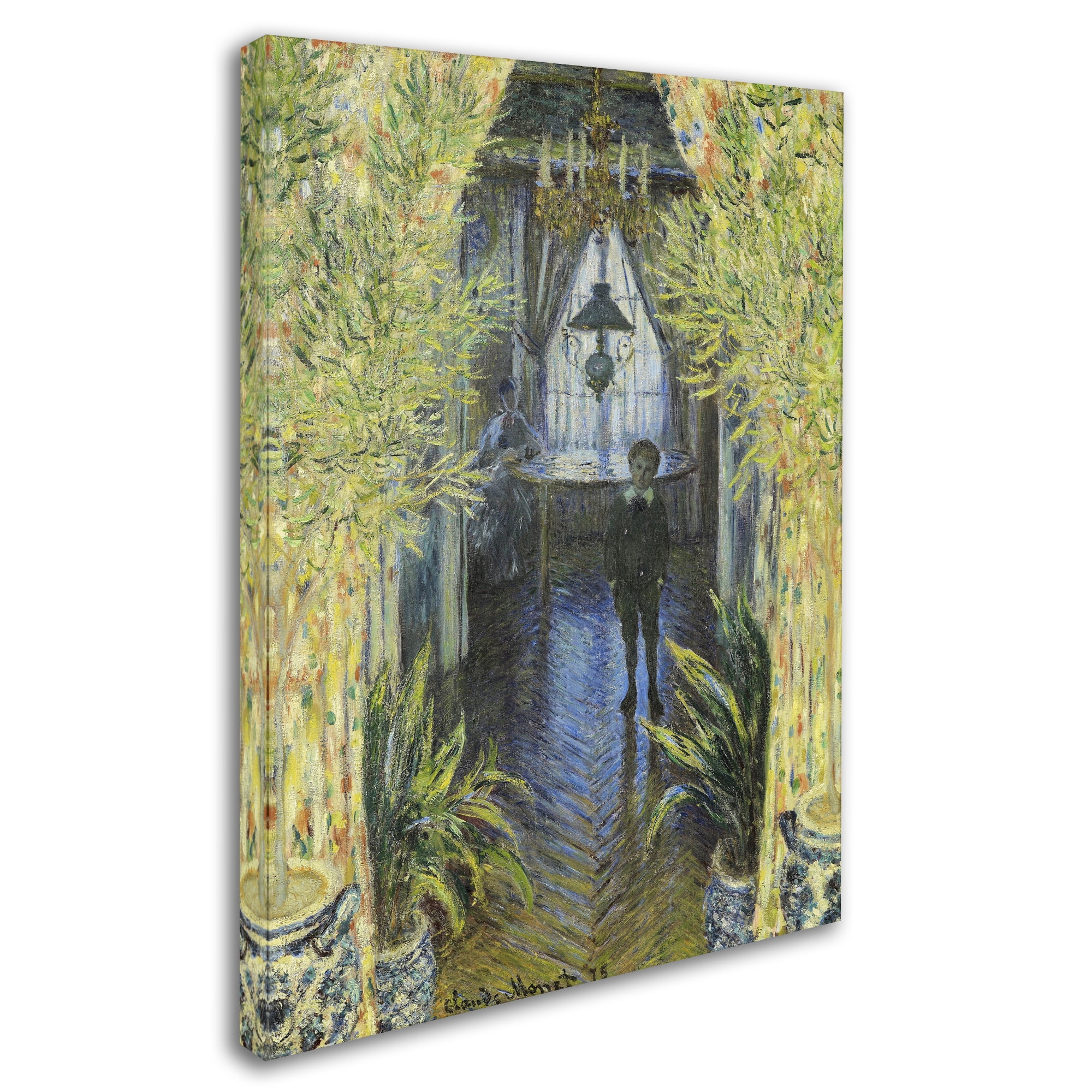 Trademark Fine Art 'A Corner Of The Apartment' Canvas Art by Monet