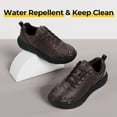 thumbnail image 7 of FitVille Wide Men Casual Dress Shoes Wide Walking Shoes Leather Shoes for Men Comfortable Lace-up Business Casual Sneaker, 7 of 7