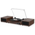 thumbnail image 1 of Reproductor de discos de vinilo Udreamer con altavoces externos BT 5.3, 1 of 9
