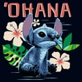 thumbnail image 2 of Girls Lilo & Stitch Ohana Flowers T Shirt, 2 of 4