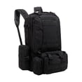 thumbnail image 2 of 1x de camuflaje Bolsa táctica de camping Negro shamjiam Mochila deportiva al aire libre, 2 of 9