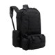 thumbnail image 1 of Mochila de viaje deportiva Zulema 55 l Mochila deportiva al aire libre Negro, 1 of 8