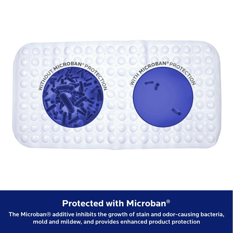 Microban® Bath Mats: Anti-Microbial Mold & Mildew Resistant Bath Mats