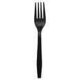 thumbnail image 2 of Heavyweight Polypropylene Cutlery, Fork, Black, 1000/carton | Bundle of 5 Cartons, 2 of 2
