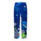 thumbnail image 4 of Puntoco Pantalones rectos con cintura elástica y estampado de moda informal de verano para hombre, 4 of 5
