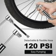 thumbnail image 4 of Mini Pompe à Vélo Portable Pompe à Air 120psi Mini Pompe à Pneu Portable, 4 of 5