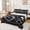 Black 01, variant on Feelyou Sketch Ice Hockey Twin Sheets for Boys, Rink Skate Helmet Bedding, Black White, 3pcs, 1 Flat Sheet, 1 Fitted Sheet and 1 Pillowcase