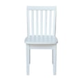 thumbnail image 3 of International Concepts Mission Kids Chair in Linen White (Set of 2), 3 of 6